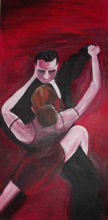 Original Impressionism Performing Arts Paintings by Cristina Manuela Ribeiro