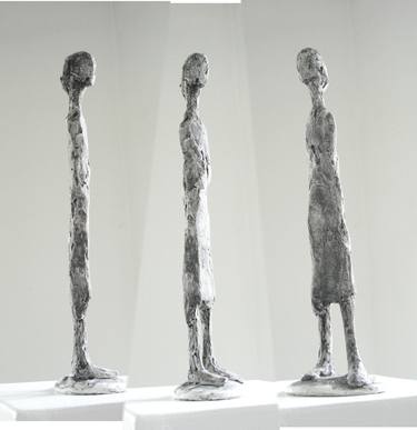 Original Realism Men Sculpture by Marianne Roetzel