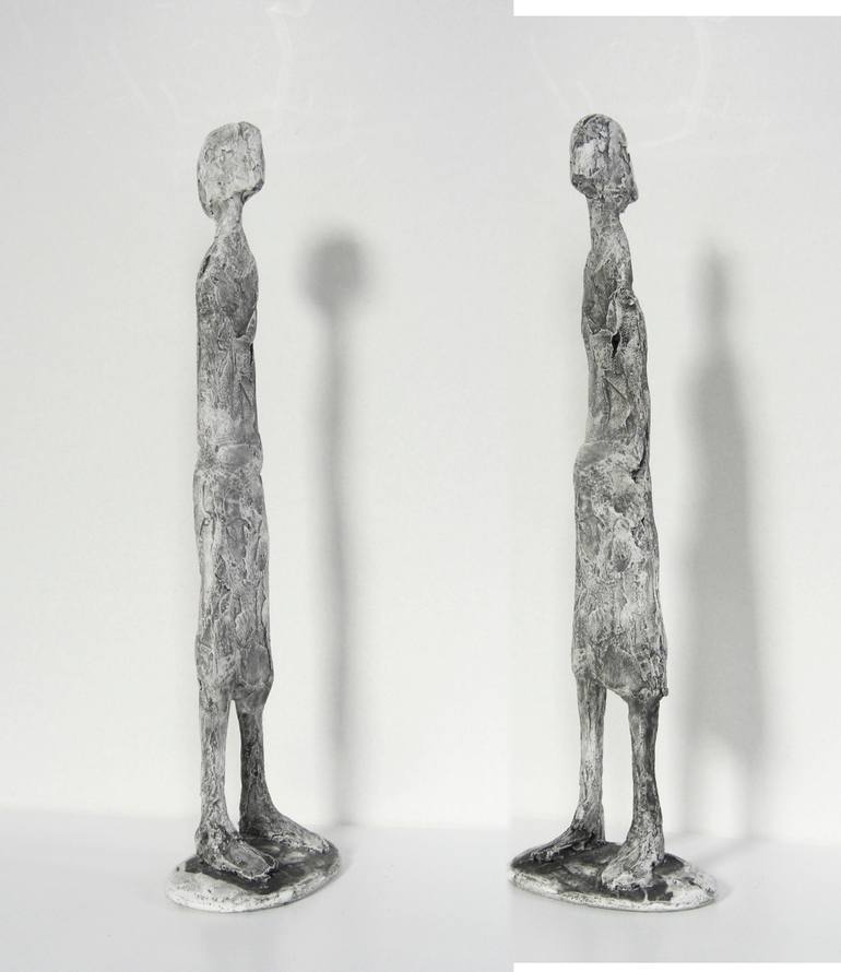 Original Men Sculpture by Marianne Roetzel