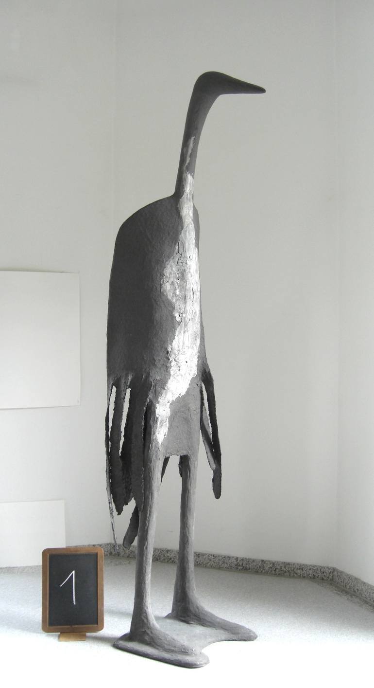 Original Pop Art Fantasy Sculpture by Marianne Roetzel