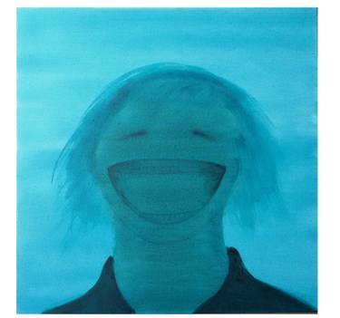 Laughing face (blue-green) thumb