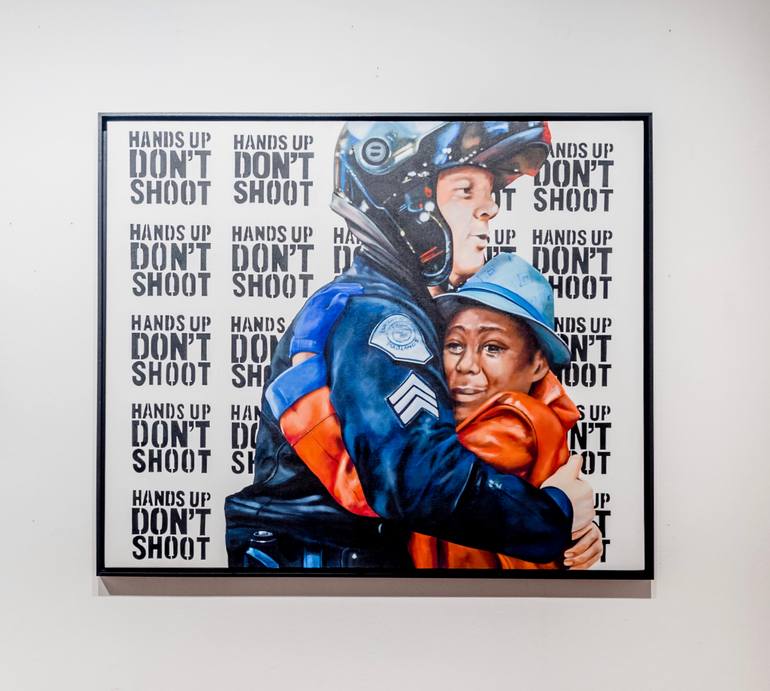 Original Contemporary People Painting by Sabrina Rocca