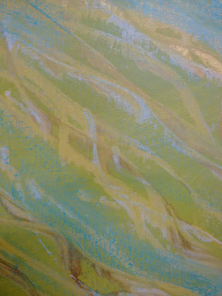 Original Abstract Expressionism Nature Painting by Gillian Redwood