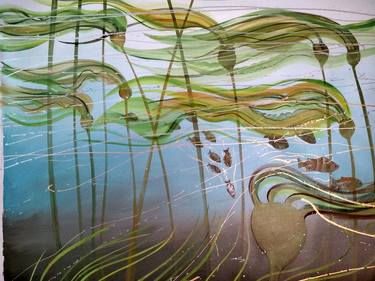 Original Fine Art Water Paintings by Gillian Redwood