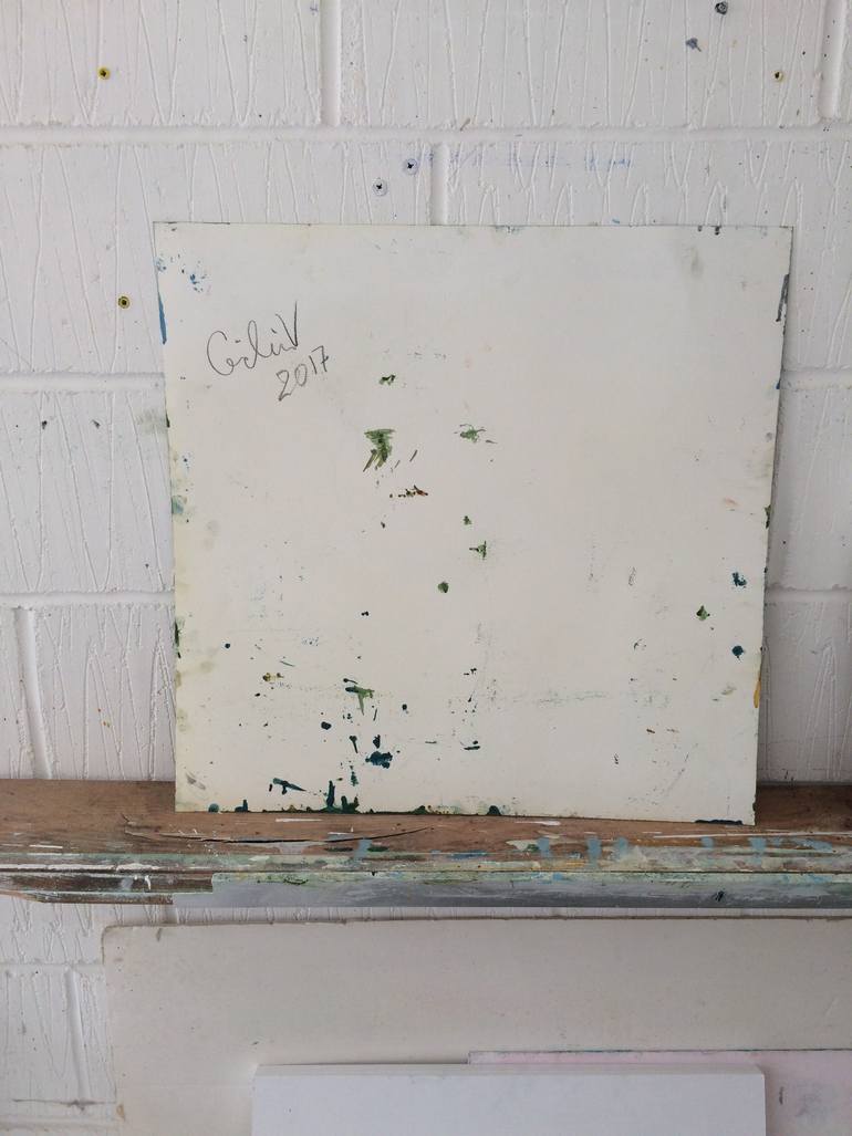 Original Abstract Expressionism Abstract Painting by Cecilia Virlombier