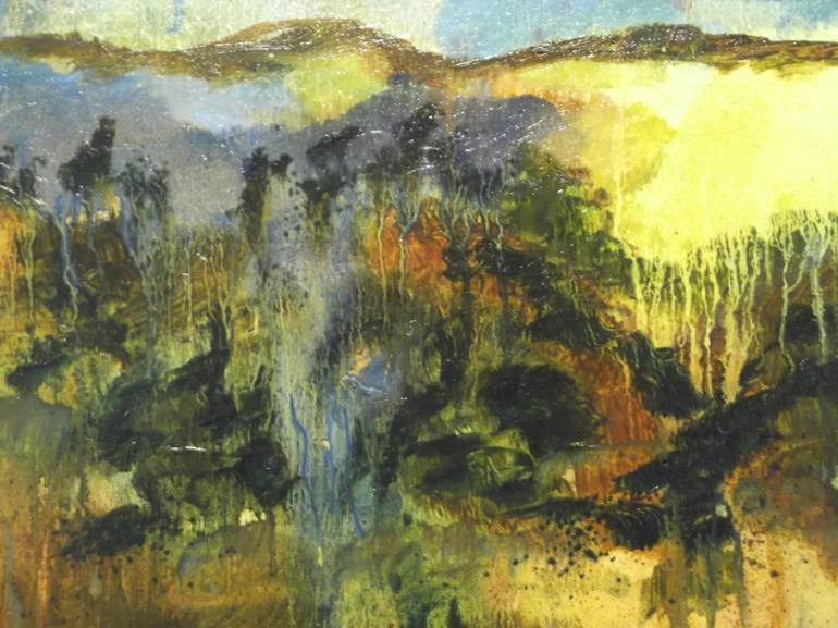 Original Landscape Painting by Cecilia Virlombier