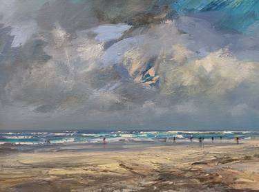 Original Seascape Paintings by W Van de Wege