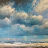 Skyplay over the North Sea by W Van de Wege