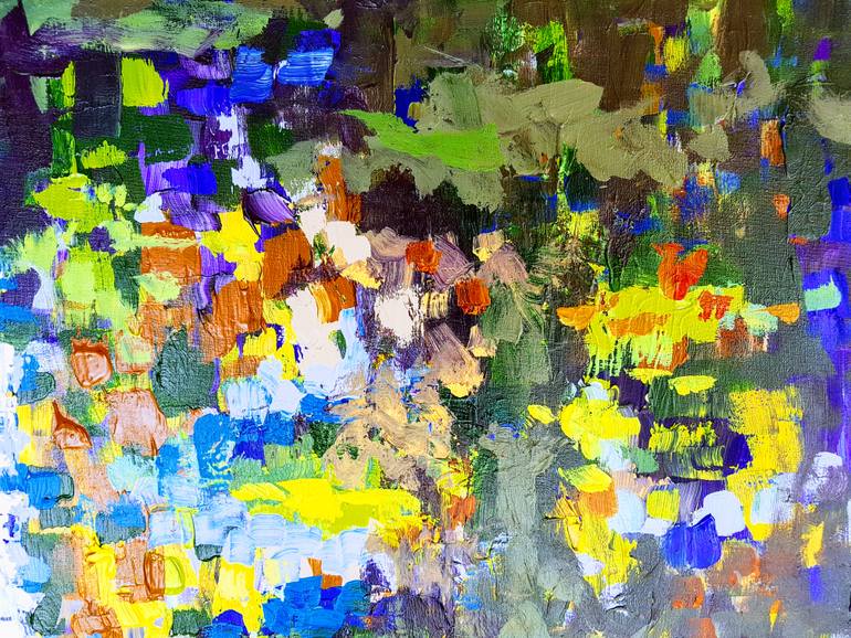 Original Impressionism Water Painting by W Van De Wege