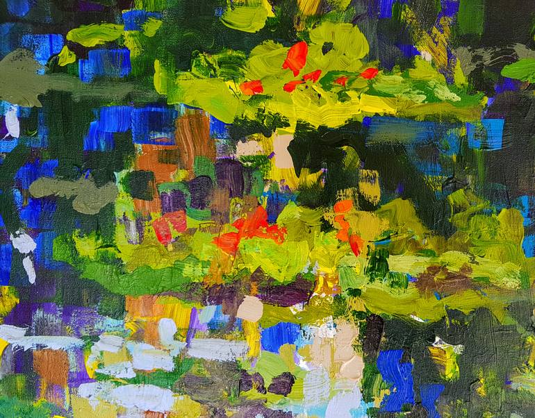 Original Impressionism Water Painting by W Van De Wege