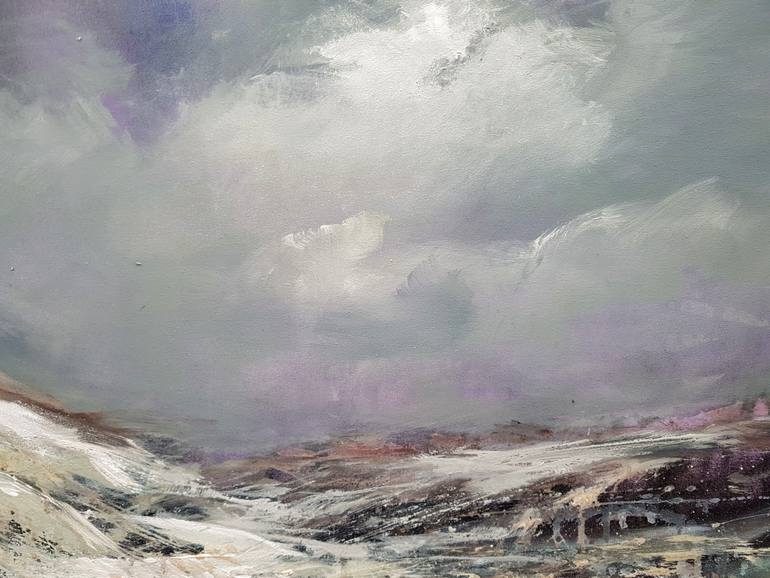 Original Expressionism Landscape Painting by W Van De Wege