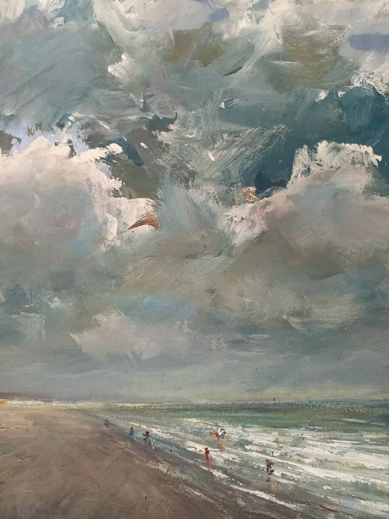Original Seascape Painting by W Van de Wege