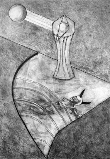 Print of Surrealism Fantasy Drawings by Semtov Simi Gatenio