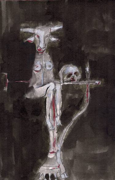 Print of Mortality Paintings by Semtov Simi Gatenio