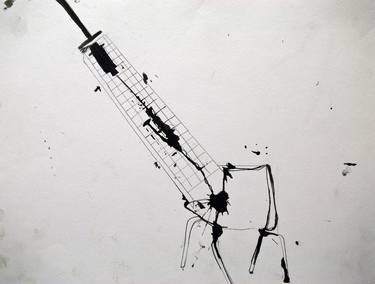 Original Conceptual Abstract Drawings by Semtov Simi Gatenio