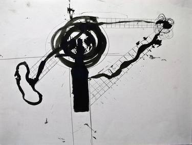 Print of Abstract Drawings by Semtov Simi Gatenio