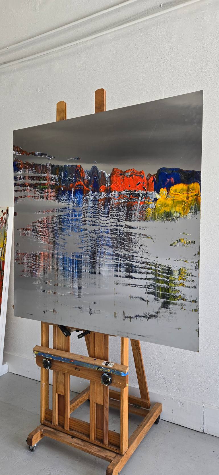 Original Abstract Expressionism Abstract Painting by Harry Moody