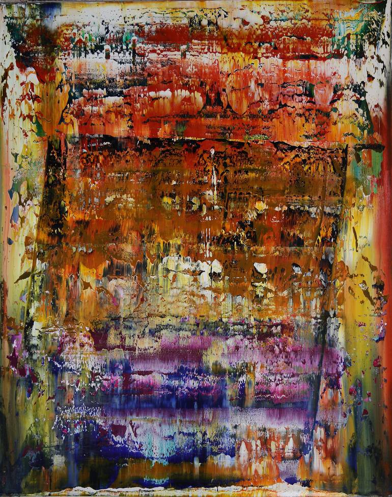 thoughts on a Persion Rug ? (#227) Painting by Harry Moody | Saatchi Art