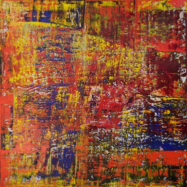 large abstract with red ( # 299 ) thumb