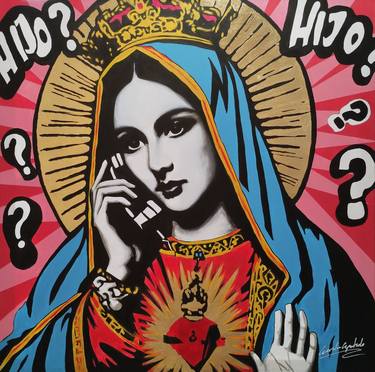 Original Religion Paintings by Carlos Apartado