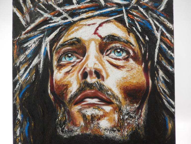 Original Portraiture People Painting by Carlos Apartado