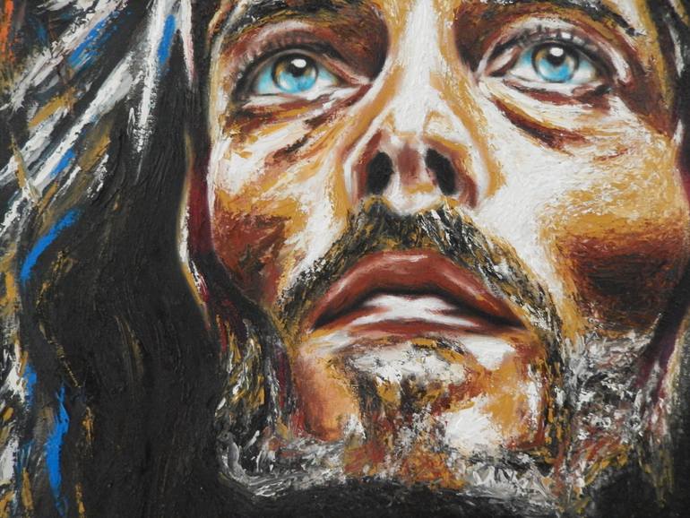 Original Portraiture People Painting by Carlos Apartado