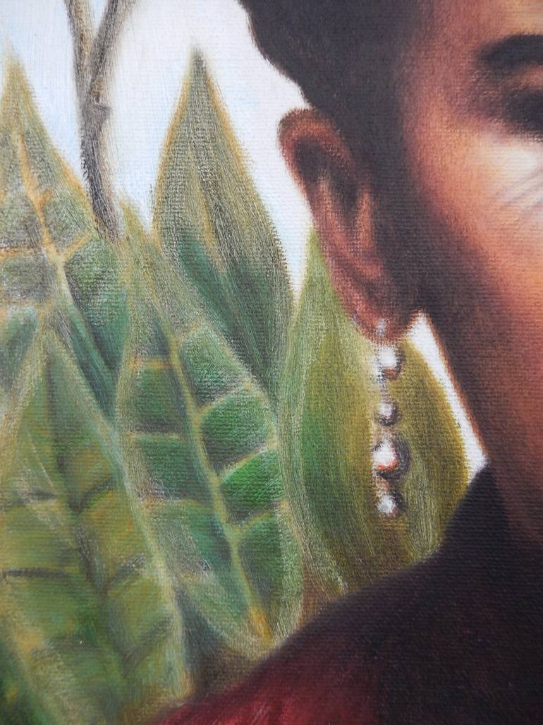 Original Portraiture People Painting by Carlos Apartado