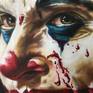 paint portrait portraiture realism Pop art figurative art joker modern oil