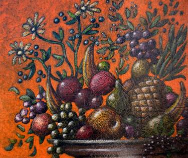 Original Impressionism Still Life Paintings by David Vedoe