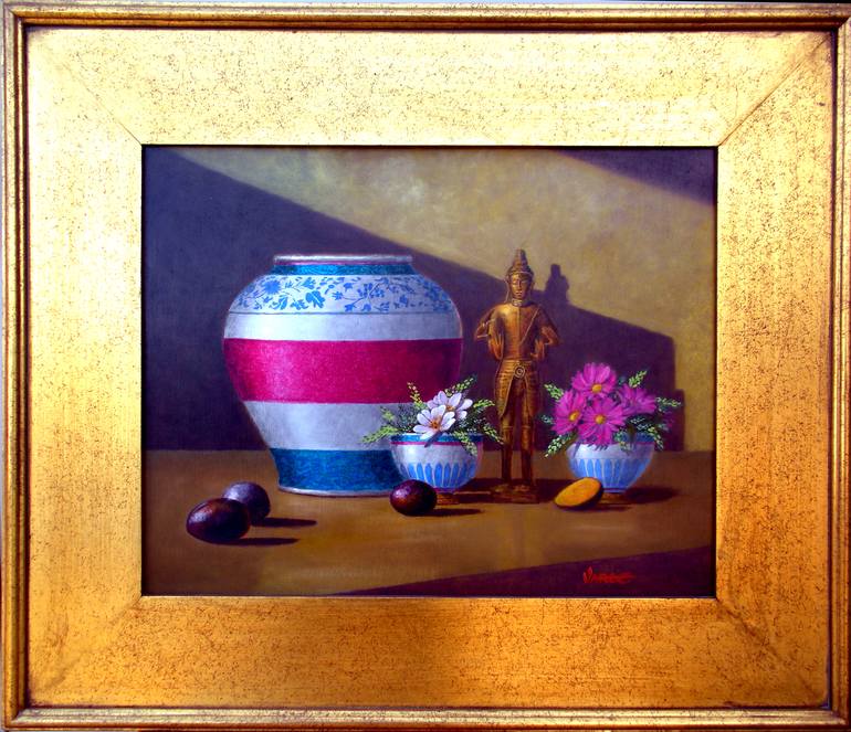 Original Realism Still Life Painting by David Vedoe