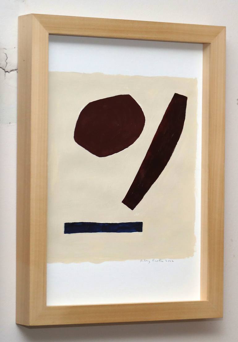 Original Modernist Abstract Painting by Anthony Emerton