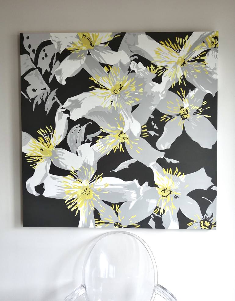 Original Contemporary Floral Painting by Susan Porter