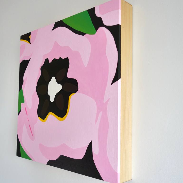 Original Pop Art Floral Painting by Susan Porter