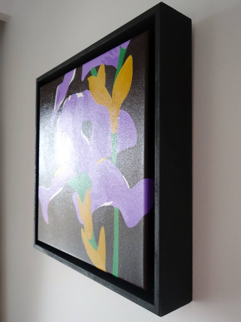 Original Abstract Expressionism Floral Painting by Susan Porter