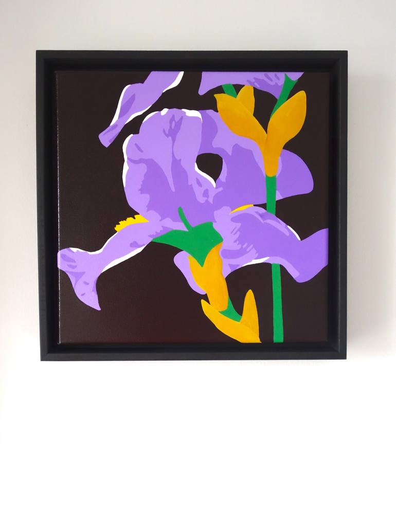 Original Abstract Expressionism Floral Painting by Susan Porter