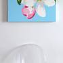 A colourful and bold painting of Apple Blossom that will brighten your home all year around!!
