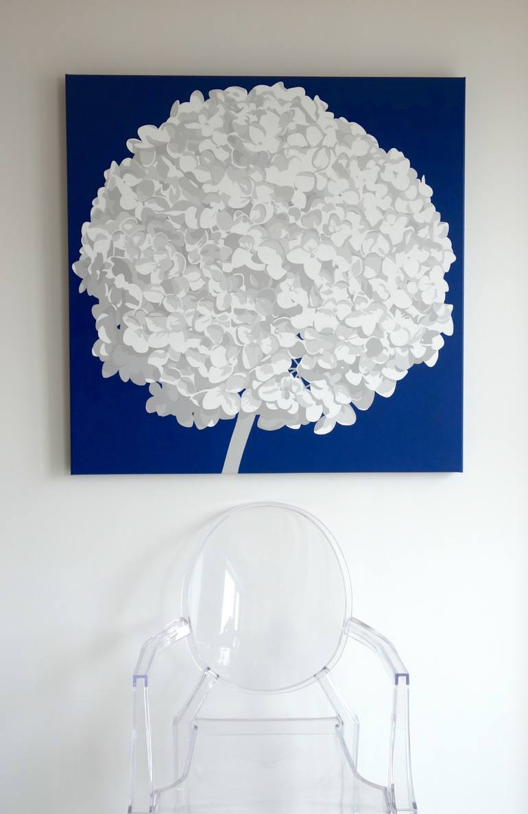 Original Abstract Expressionism Floral Painting by Susan Porter