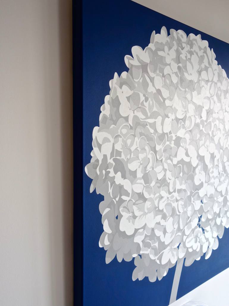 Original Abstract Expressionism Floral Painting by Susan Porter