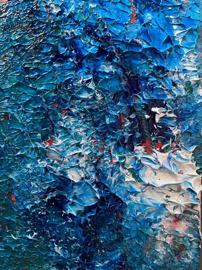 Original Abstract Painting by Levent Kaya
