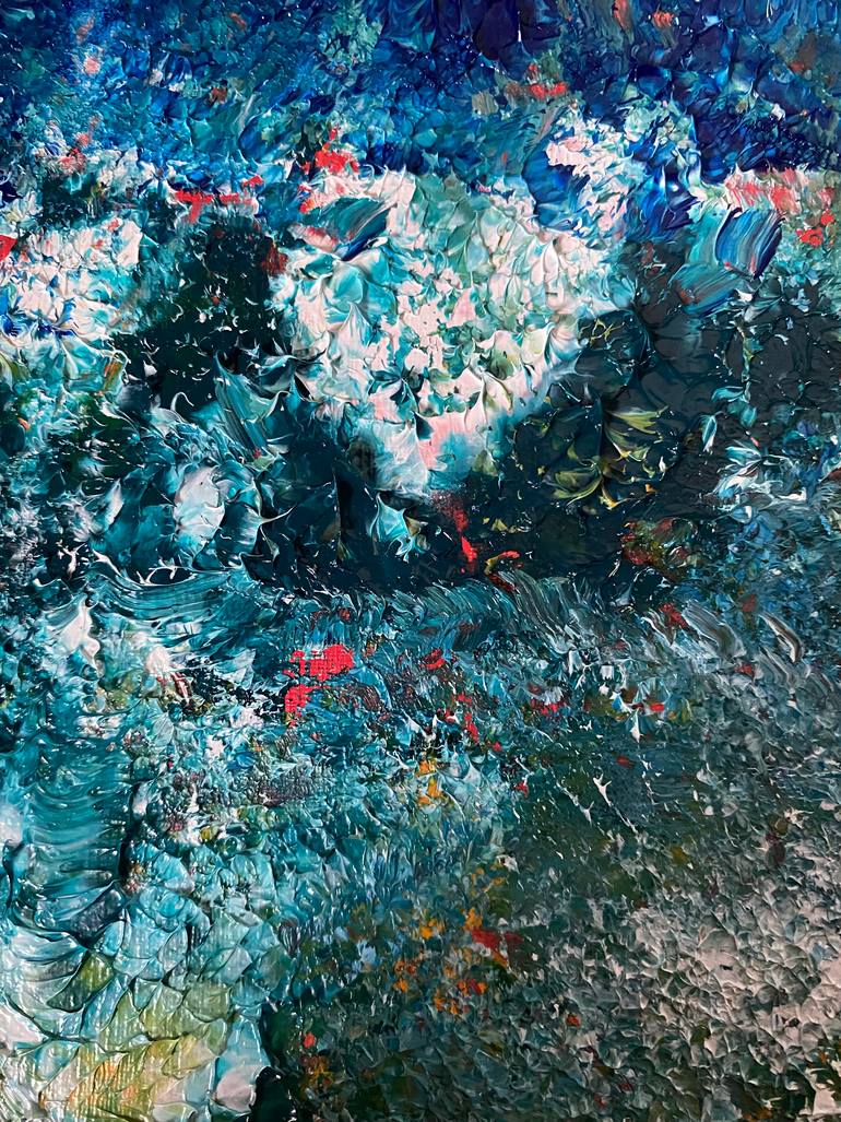 Original Abstract Painting by Levent Kaya