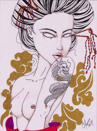 Print of Illustration Erotic Drawings by Gerardo Canova