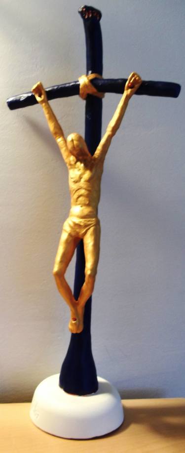 Original Religious Sculpture by orlando pereira