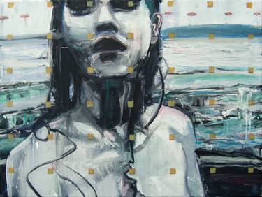 Original Expressionism Women Paintings by Andreas Richter