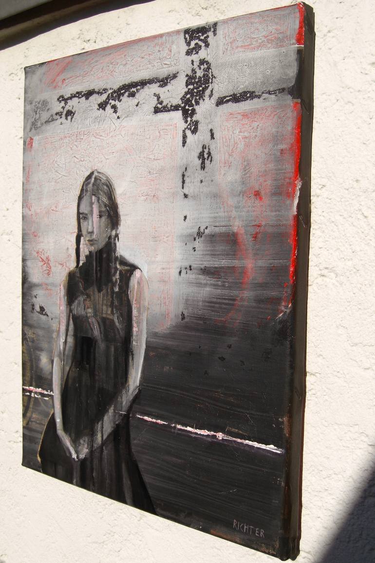 Original Figurative Women Painting by Andreas Richter