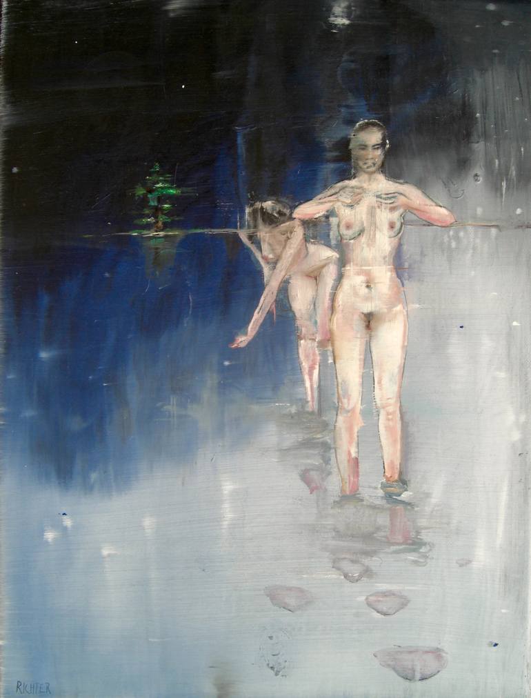 Original Nude Painting by Andreas Richter