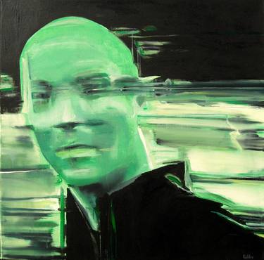 Original Expressionism Portrait Paintings by Andreas Richter