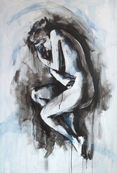 Print of Expressionism Nude Paintings by Tomasz Kozlowski