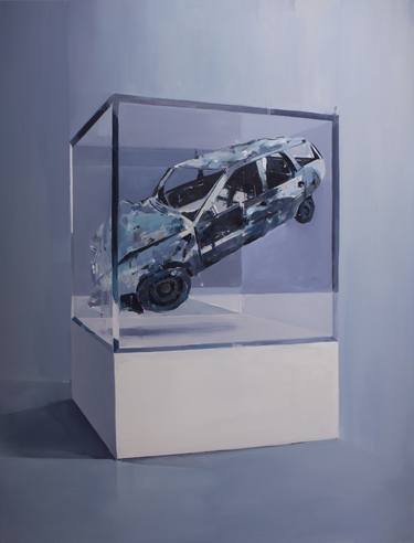 Original Conceptual Car Paintings by Tomasz Kozlowski