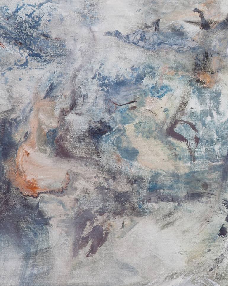 Original Abstract Expressionism Abstract Painting by Tijana Titin