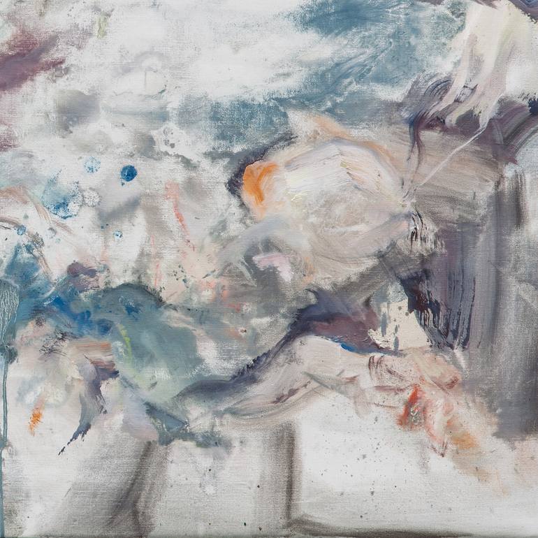 Original Abstract Expressionism Abstract Painting by Tijana Titin